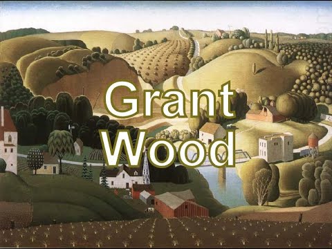 Grant Wood. 29 pinturas. Regionalismo. #puntoalarte