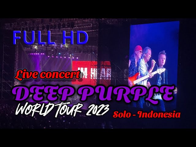 Deep Purple World Tour 2023 - Live in Solo Indonesia class=