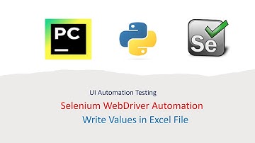 Python With Selenium Part 32: Write Values in Excel File