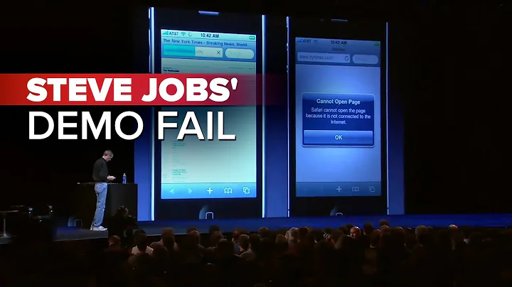 Steve Jobs' demo fail (CNET News) - DayDayNews