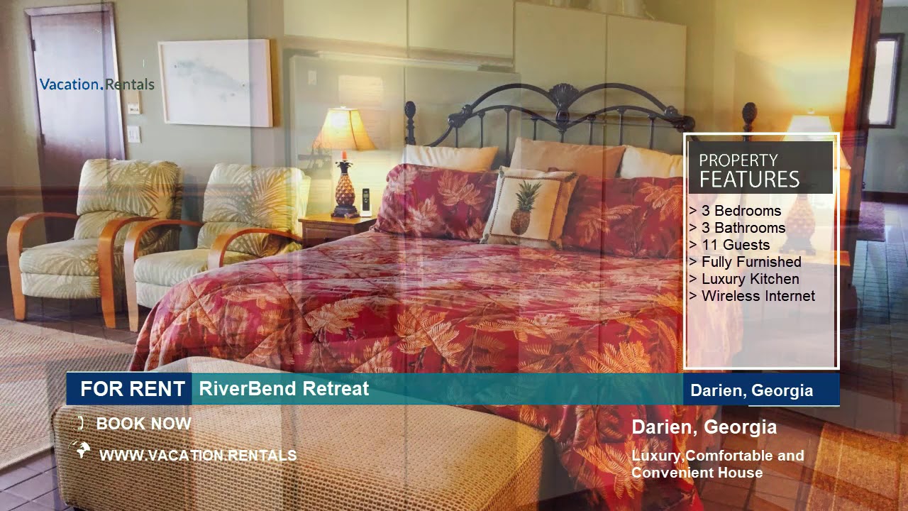 Vacation Rentals RiverBend Retreat 11 Guests Darien