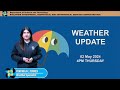 Public weather forecast issued at 4pm  may 02 2024  thursday