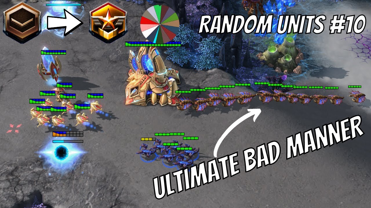 This ZERG has a special place in HELL. Random Units to Grandmaster #10 ...