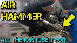 Stuck Bolts, Bushes or Nuts?? Air Hammer To The Rescue