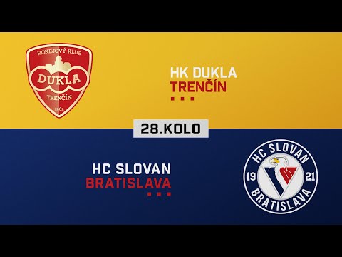 28.kolo Dukla Trenčín - HC Slovan Bratislava HIGHLIGHTS