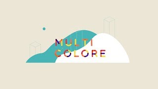Famous Multicolore Animated Typeface Wealth