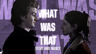 ● Steve & Nancy | What Was That (for @tld07x )