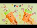 Easter Bunny Paper Cup Puppet Easy Step by Step Tutorial |Easter Craft Ideas For Kids |復活節小白兔紙杯玩偶DIY