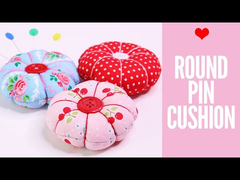 Easy DIY Pincushion Patterns - How to make a pincushion