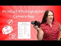 What is in my camera bag: Product Photographer