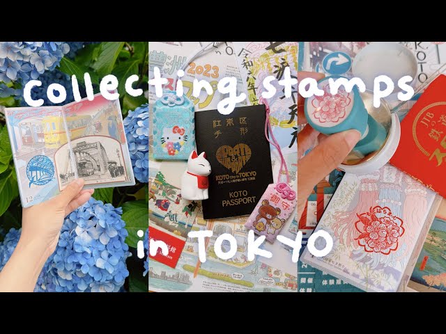 有華　partner stamp rally Completing a Japan stamp rally mission part 3✨ Stamps 1-3