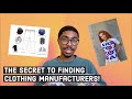 Clothing Manufacturing 101: How to find a factory