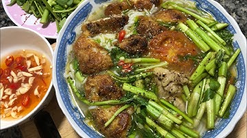 cách nấu bún cá rô đồng thơm ngon ,đặc biệt chuẩn vị