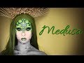 Medusa  maquillage halloween ft by indy