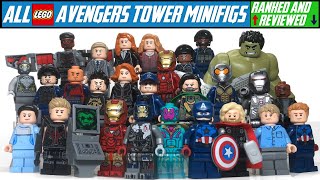 EVERY LEGO Avengers Tower Minifig RANKED and Reviewed!