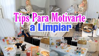 MOTIVATE A LIMPIAR 🧺✨TIPS DE LIMPIEZA PARA LIMPIAR FÁCIL Y RÁPIDO #speedclean #cleanwithme 🌸