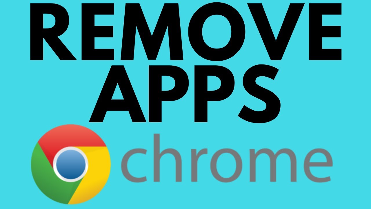 How To Delete Google Chrome Apps Uninstall Applications From Chromebook Youtube