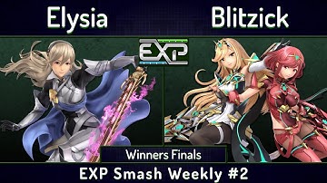 EXP SW # 02 | Elysia (Corrin) vs Blitzick (Pyra/Mythra) | Winners Finals | SSBU Ultimate Tournament