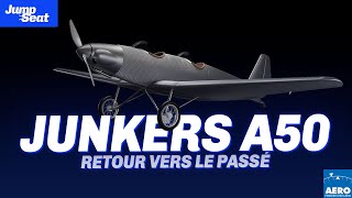 Junkers, des beaux avions du passé tout neufs ! #jumpseat