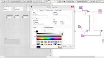 Labview- heatstroke & freezstroke temptrature warning system