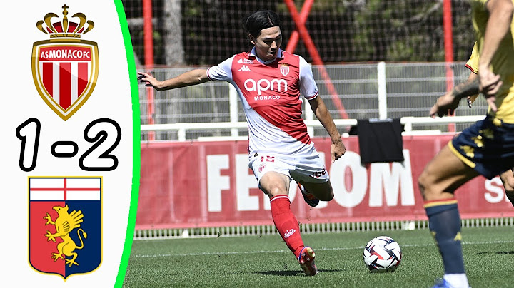 AS Monaco - Genoa 1:2 - All Goals & Highlights
