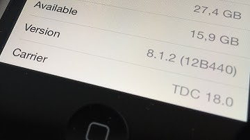 iOS 7.1.2 vs iOS 8.1.2 on iPhone 4S