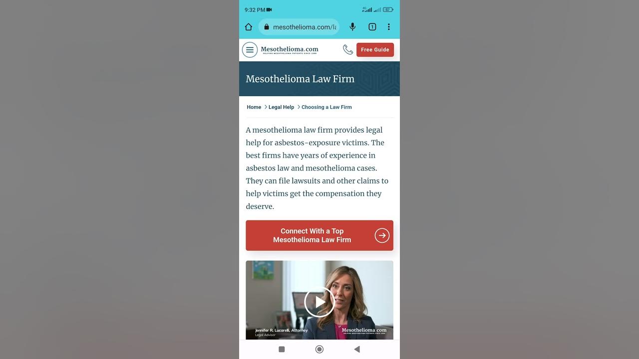 Mesothelioma Law Firm Kitchen Expert YouTube