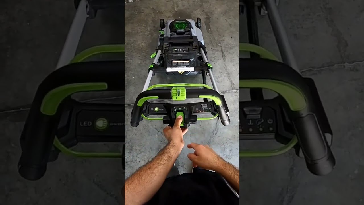 QUICK How To Start EGO Push Mower
