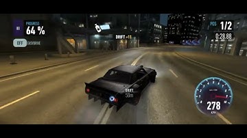 FORD MUSTANG (HOONICORN)race in NFS no limits #nfsnolimits #cars 