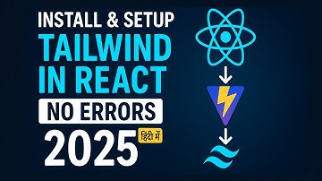 How to Install Tailwind CSS in Vite React JS 2025 🔥 | Tailwind CSS Setup Tutorial with VS Code