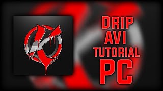 Drip AVI Tutorial On PC | With PSD | Ameya GFX