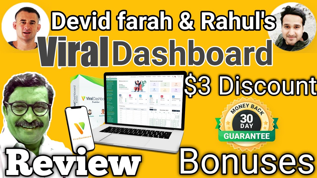VIRAL DASHBOARD REVIEW II VIRAL DASHBOARD HOT BONUSES II VIRAL DASHBOARD SOFTWARE II PICK IT FAST II