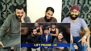 Lift Prank 19  Rj Naved  Pakistani Reaction
