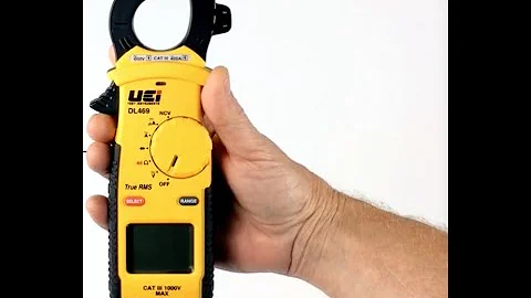 UEi DL469 True RMS Clamp Meter: Overview