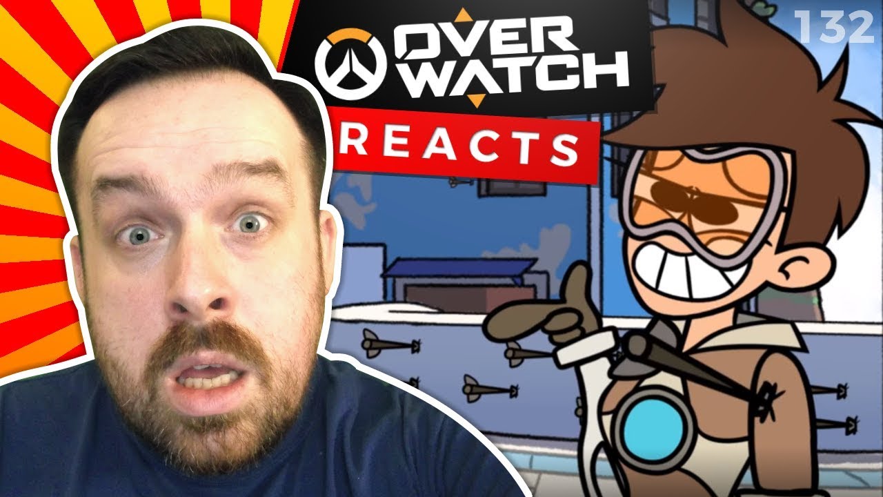 Reaction: Meet the Amazing Tracer | Overwatch Cartoon