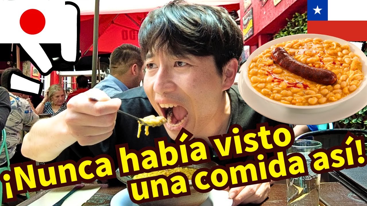 JAPONÉS prueba POROTOS en CHILE por primera vez
