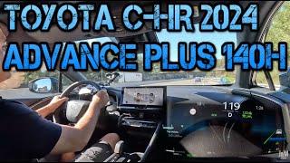 Toyota C-HR Advance Plus 140H | Consumo autopista | Test drive | POV | 2024