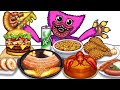 Poppy Playtime Mukbang Animation Korea BBQ Lobster Pie set eating COMPLETE EDITION