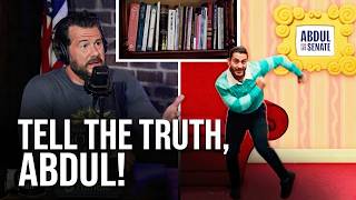 Caught On Camera Abdul El-Sayed Hides Quran Collection To Appear Secular