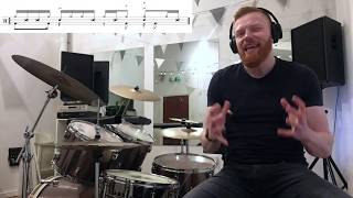 Drum Groove Of The Week 07/01/2020 - Inward Paradiddle Funk!