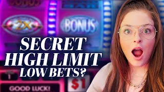 SECRET $1 High Limit - MASSIVE Wins on LOW Bets!