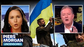 Tulsi Gabbard & Piers Morgan Disagree On Ukraine War