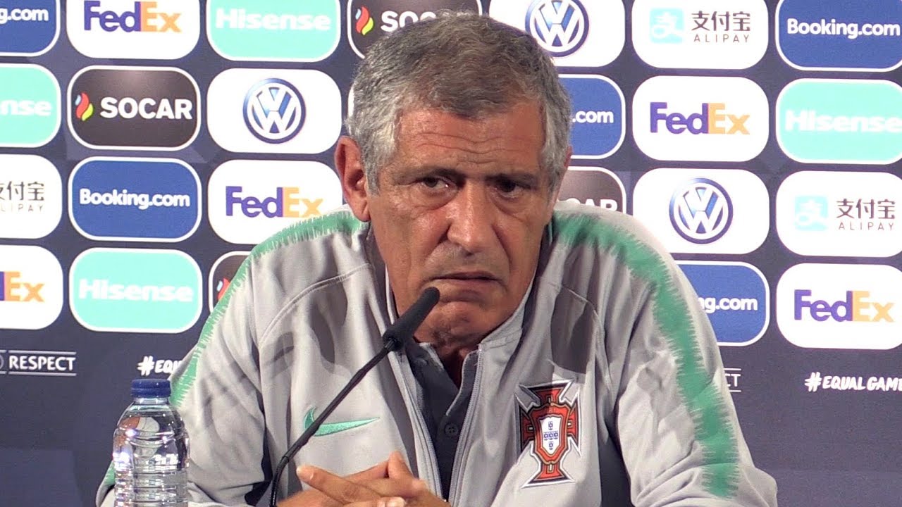 Fernando Santos Full Pre-Match Press Conference - Portugal v ...