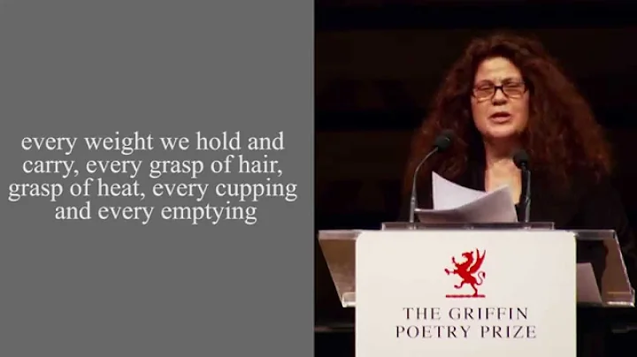 Poet Anne Michaels reads from Correspondences