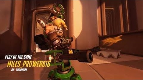 Capture the flag win with Torbjorn