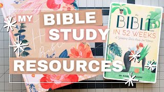 CURRENT BIBLE STUDY RESOURCES || BEGINNER FRIENDLY