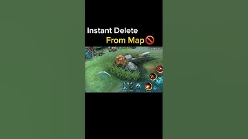 Enemy Instant Delete From Map🚫#gusionnewbuild #mobilelegends #shorts #viralshort