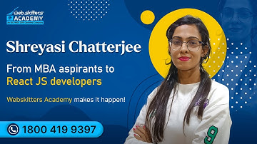 From MBA Aspirants to React JS Developer | Webskitters Academy Crafting Successful Career
