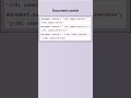 JavaScript Document API part 12 #programming #javascript