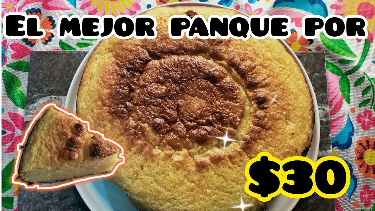 El mejor panque por solo $30